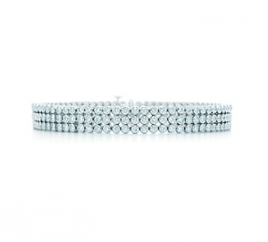 Tiffany Jazz three-row diamond bracelet in platinum - The Great Gatsby collection.PNG